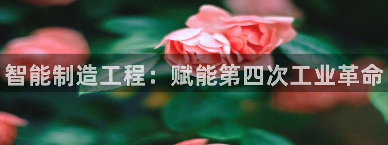彩神vll官网在线登录：智能制造工程：赋能第四次工业革命