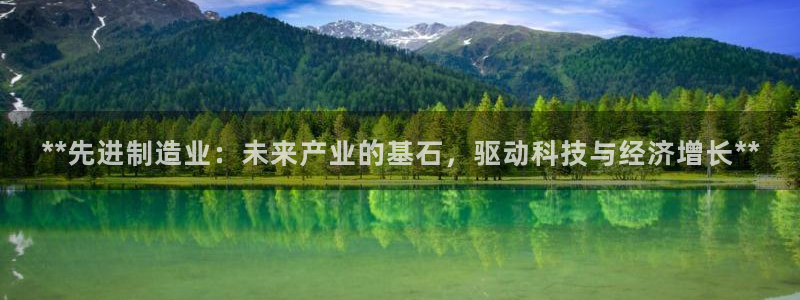彩神通官方网：**先进制造业：未来产业的基石，驱动科技与经济增长**