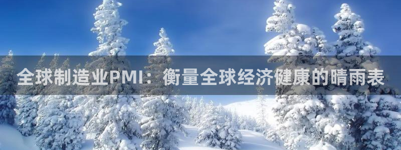 彩神v8是一个什么平台啊：全球制造业PMI：衡量全球经济健康的晴雨表