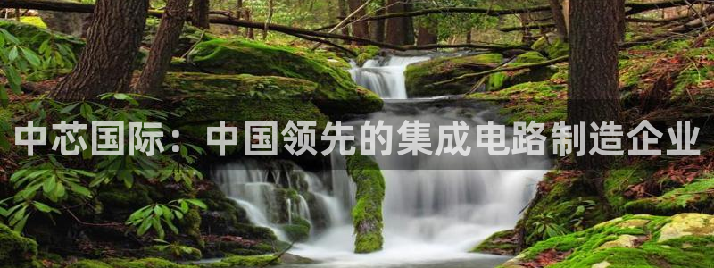 彩神vⅲ下载安装：中芯国际：中国领先的集成电路制造企业