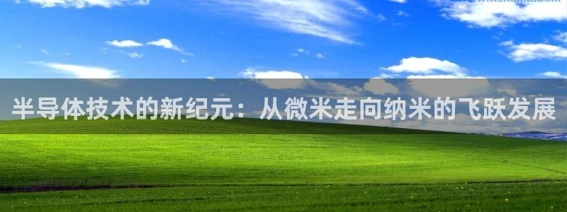 彩神ll能赚钱吗：半导体技术的新纪元：从微米走向纳米的飞跃发展