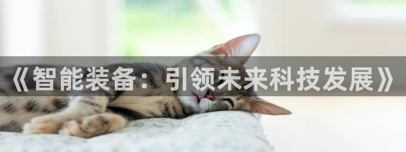彩神可以提现吗：《智能装备：引领未来科技发展》