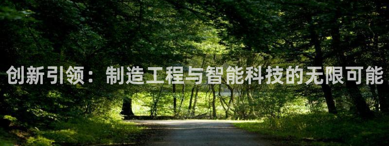 彩神vi争霸官网：创新引领：制造工程与智能科技的无限可能